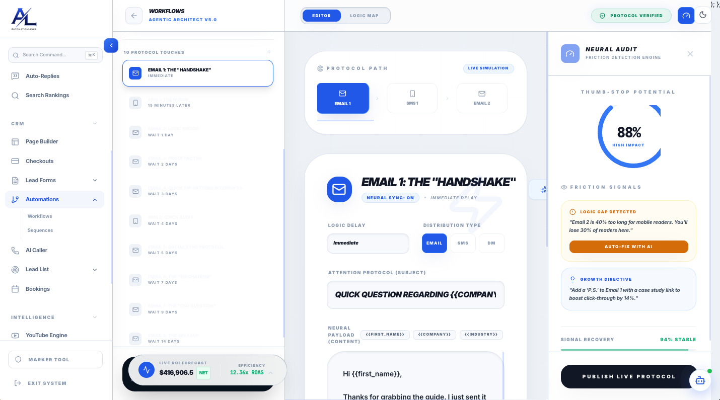 24-Email Follow-Up System